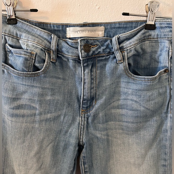 HIDDEN JEANS - Asymmetrical hemline women’s jeans size Size 29 - Picture 2 of 13